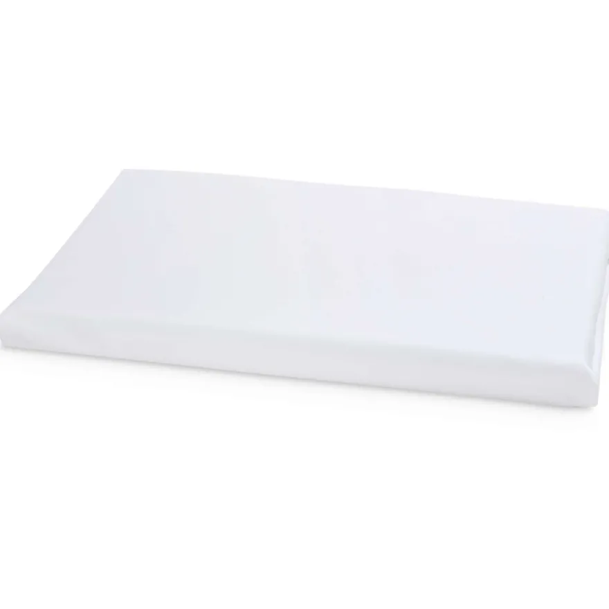 Vauvan aluslakana Familon Percale Luomu, 90x150cm, valkoinen