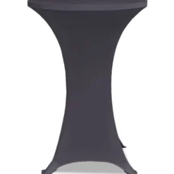 Venyvä pöydänsuoja 4 kpl 70 cm antrasiitti