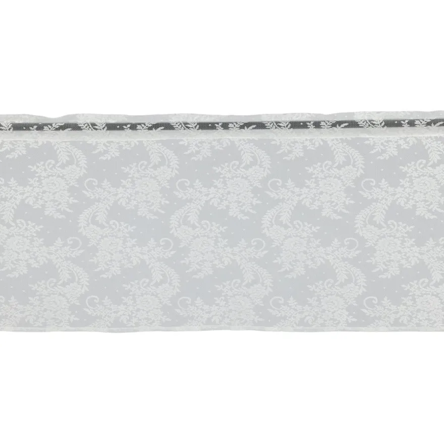Verhokappa Venture Home Daisy, 55x250cm, valkoinen
