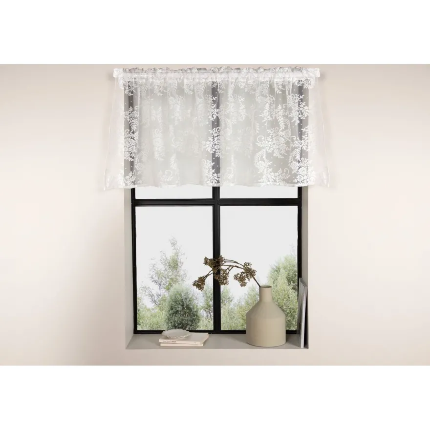 Verhokappa Venture Home Daisy, 55x250cm, valkoinen