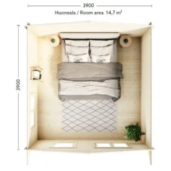 Vierasmaja Luoman Lillevilla 70-3 Lainio, 15.2m²