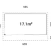 Vierasmaja Palmako Andrea, sis.liukuovet 17,1 m² FR44-6030