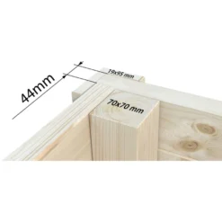 Vierasmaja Palmako Andrea, sis.liukuovet 17,1 m² FR44-6030