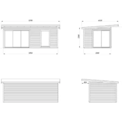 Vierasmaja Palmako Andrea, sis.liukuovet 17,1 m² FR44-6030