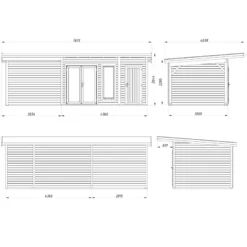 Vierasmaja Palmako Aurelia 12,4+7,9 m2