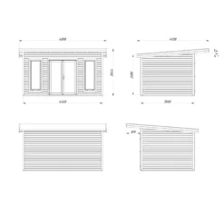 Vierasmaja Palmako Aurelia 12,7 m2