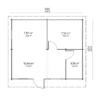Vierasmaja Tene Cabriel, 28.2m²