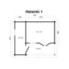 Vierasmaja Tene Helsinki, 70mm, 16.1m²
