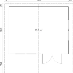 Vierasmaja Tene Oslo, 70mm, 16.2m²