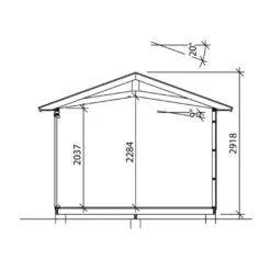 Vierasmaja Vibostugan Alicia 9.8m²