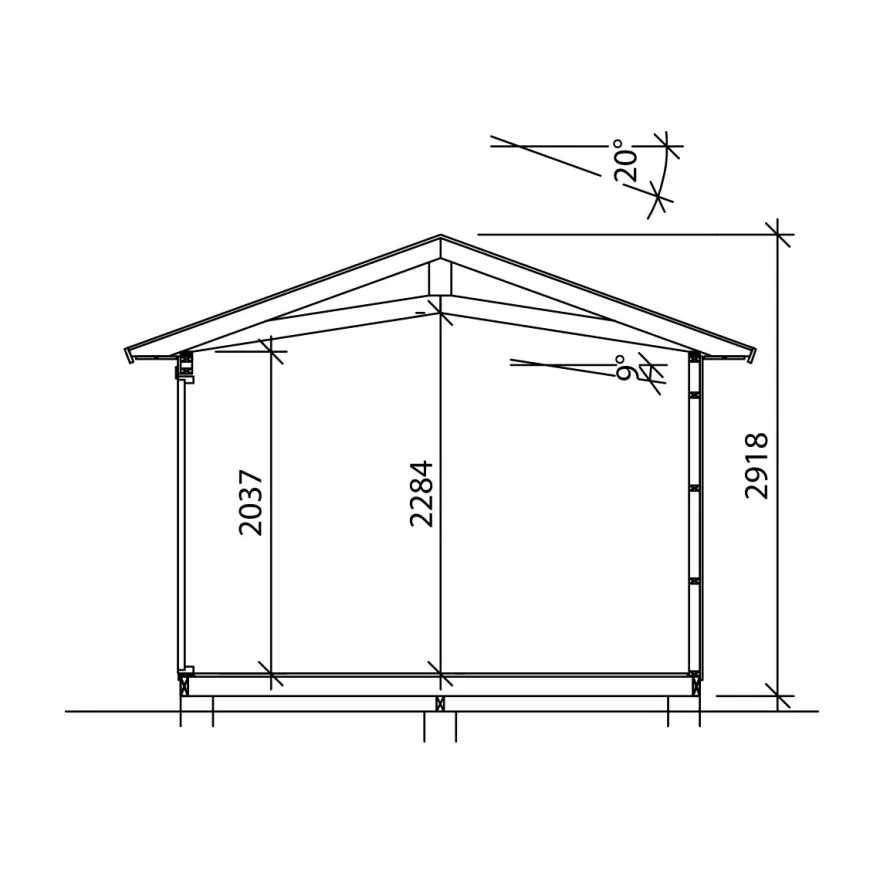 Vierasmaja Vibostugan Alicia 9.8m²