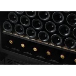 Viinikaappi mQuvée WineStore 226, 59.5cm, 1 lämpötila-alue, integroitava, musta