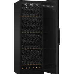 Viinikaappi mQuvée WineStore 226, 59.5cm, 1 lämpötila-alue, integroitava, musta