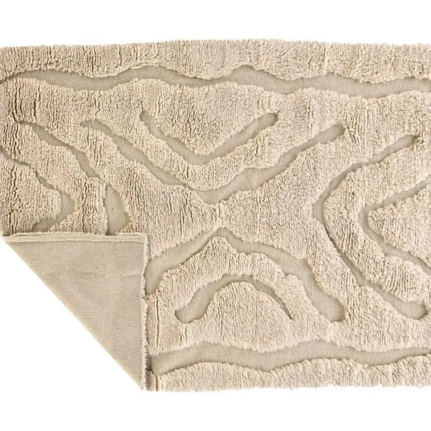 Villamatto Venture Home Trondheim x Josefin Lustig, beige/valkoinen