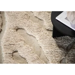 Villamatto Venture Home Trondheim x Josefin Lustig, beige/valkoinen