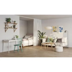 Vinyylimatto Tarkett Iconik Texstyle Prestige Oak Light Brown, leveys 3m