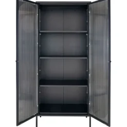 Vitriini House Nordic Adelaide, 80x35x180cm, musta
