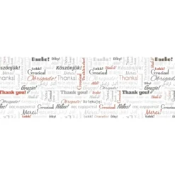 Välitilatarra Dimex Thank you, 180-350x60cm
