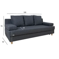 Vuodesohva Home4You Vella, 3-istuttava