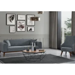 Vuodesohva Linento Furniture Cofi, 3-istuttava, eri värejä