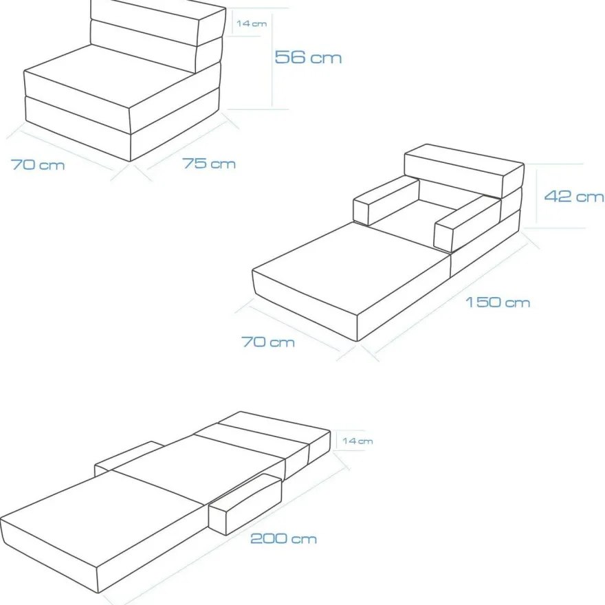 Vuodetuoli Linento Furniture Melissa, harmaa
