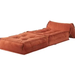 Vuodetuoli Linento Furniture Mocca, tiilenpunainen
