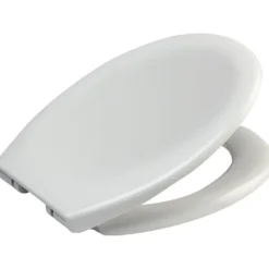 WC-istuimen kansi Pisla Duschy Soft Touch, SC/QR, valkoinen