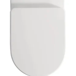 WC-istuin Kerasan Flo Rimless, seinämalli, valkoinen