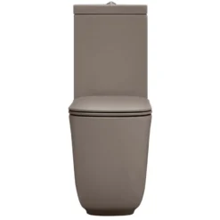 WC-istuin Kerasan Tribeca, 3/6l kaksoishuuhtelu, S/P-lukko, matta, eri värejä