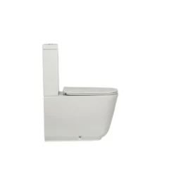 WC-istuin Kerasan Tribeca, 3/6l kaksoishuuhtelu, S/P-lukko, matta, eri värejä