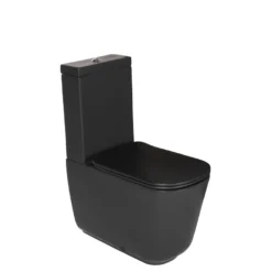 WC-istuin Kerasan Tribeca, 3/6l kaksoishuuhtelu, S/P-lukko, matta, eri värejä