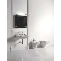 WC-istuin Kerasan Waldorf 4115, seinämalli, valkoinen