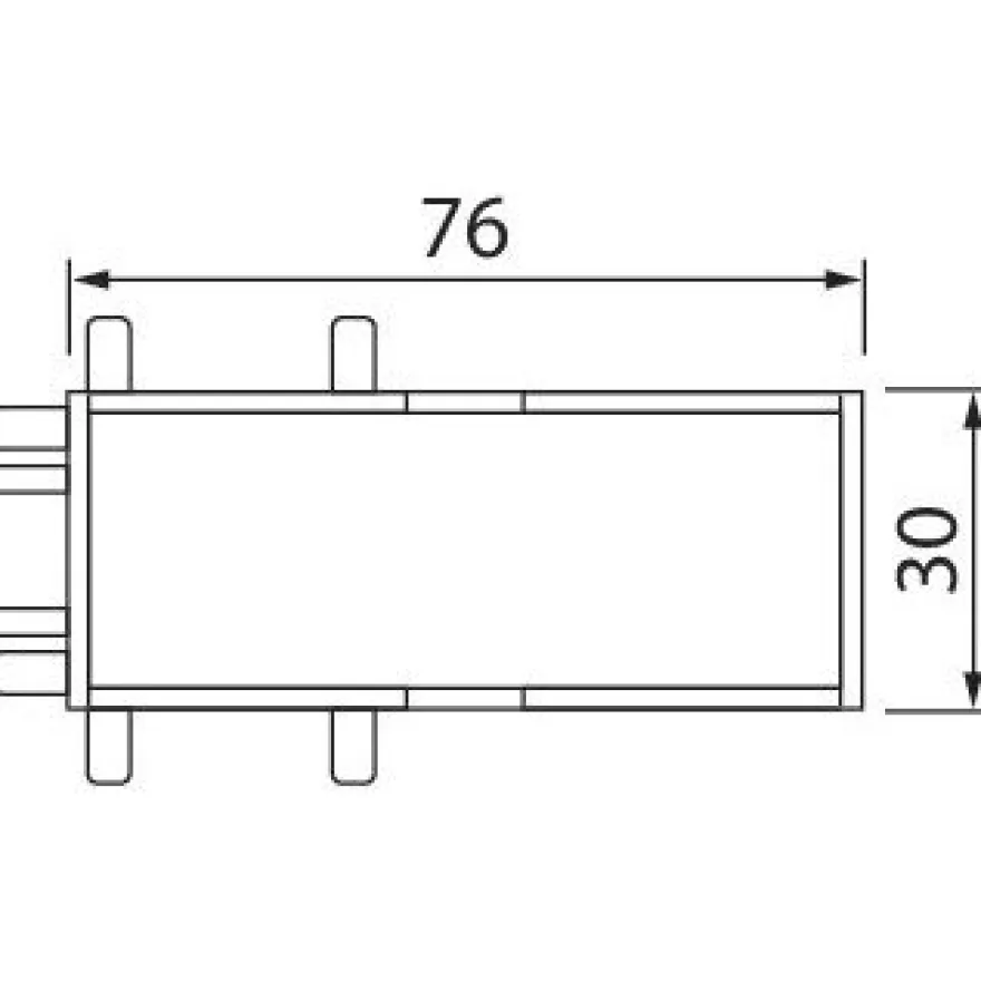 X-liitin Airam Linear LED, 1W, 3000K, 65lm