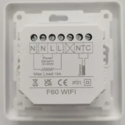 Yhdistelmätermostaatti DunWore F60, wifi