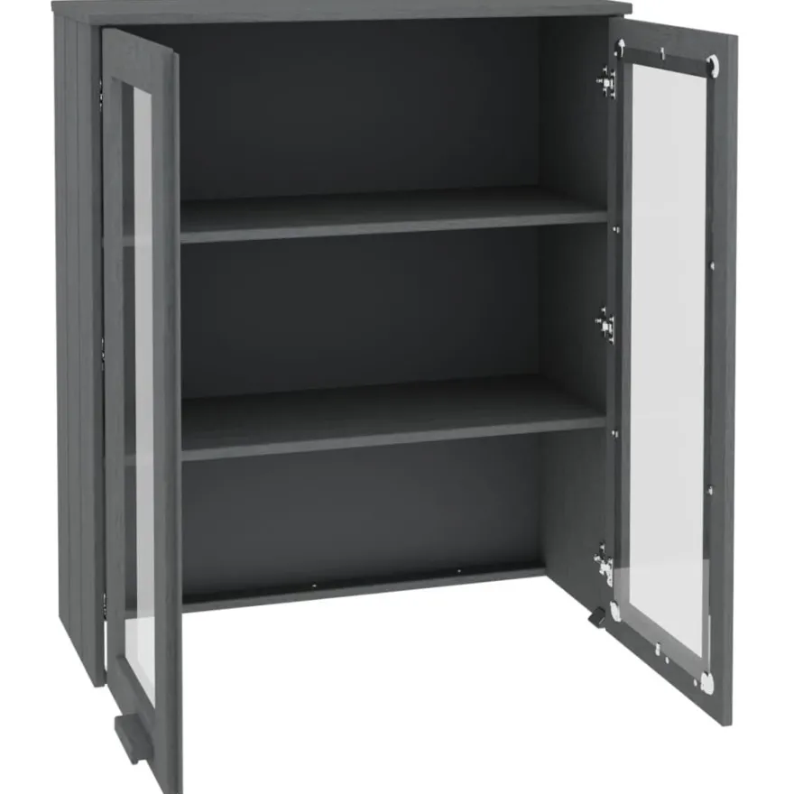 Yläkaappi Hamar 85x35x100cm, mänty, eri värejä