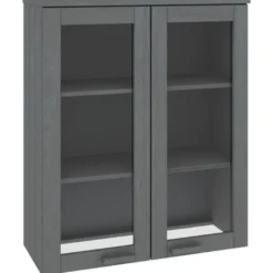Yläkaappi Hamar 85x35x100cm, mänty, eri värejä