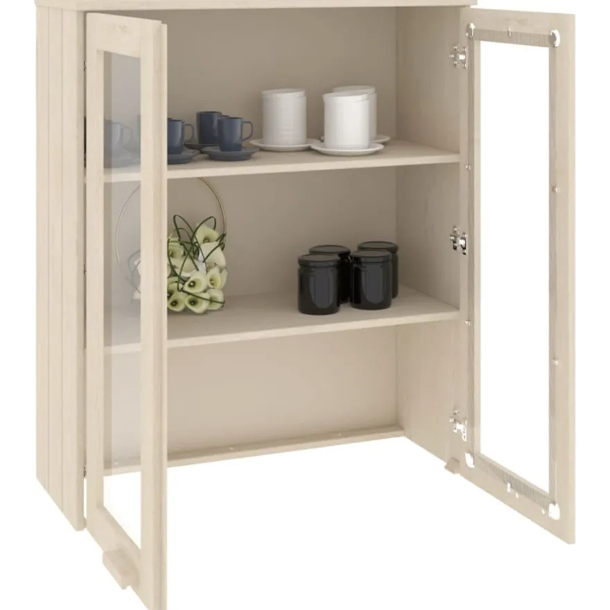 Yläkaappi Hamar 85x35x100cm, mänty, eri värejä