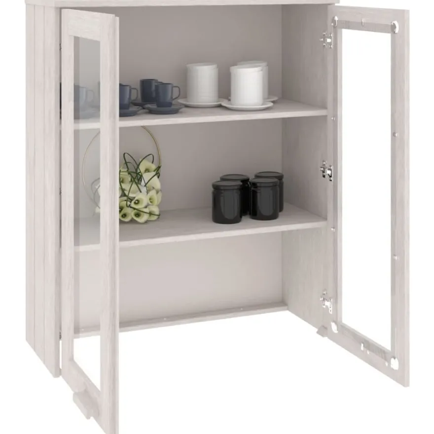 Yläkaappi Hamar 85x35x100cm, mänty, eri värejä