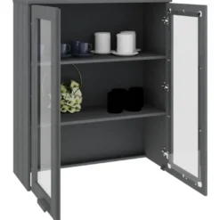 Yläkaappi Hamar 85x35x100cm, mänty, eri värejä