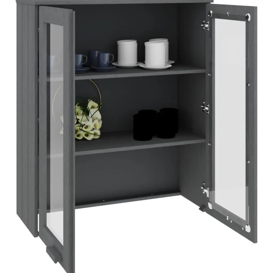 Yläkaappi Hamar 85x35x100cm, mänty, eri värejä