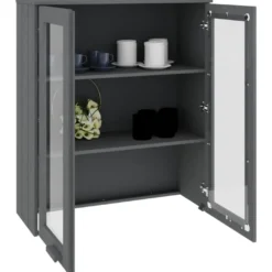 Yläkaappi Hamar 85x35x100cm, mänty, eri värejä