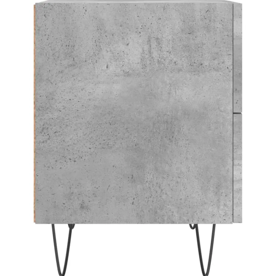 Yöpöydät 2 kpl, 40x35x47,5 cm tekninen puu, eri värejä (30150)