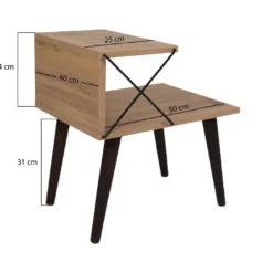 Yöpöytä Linento Furniture Cross mänty