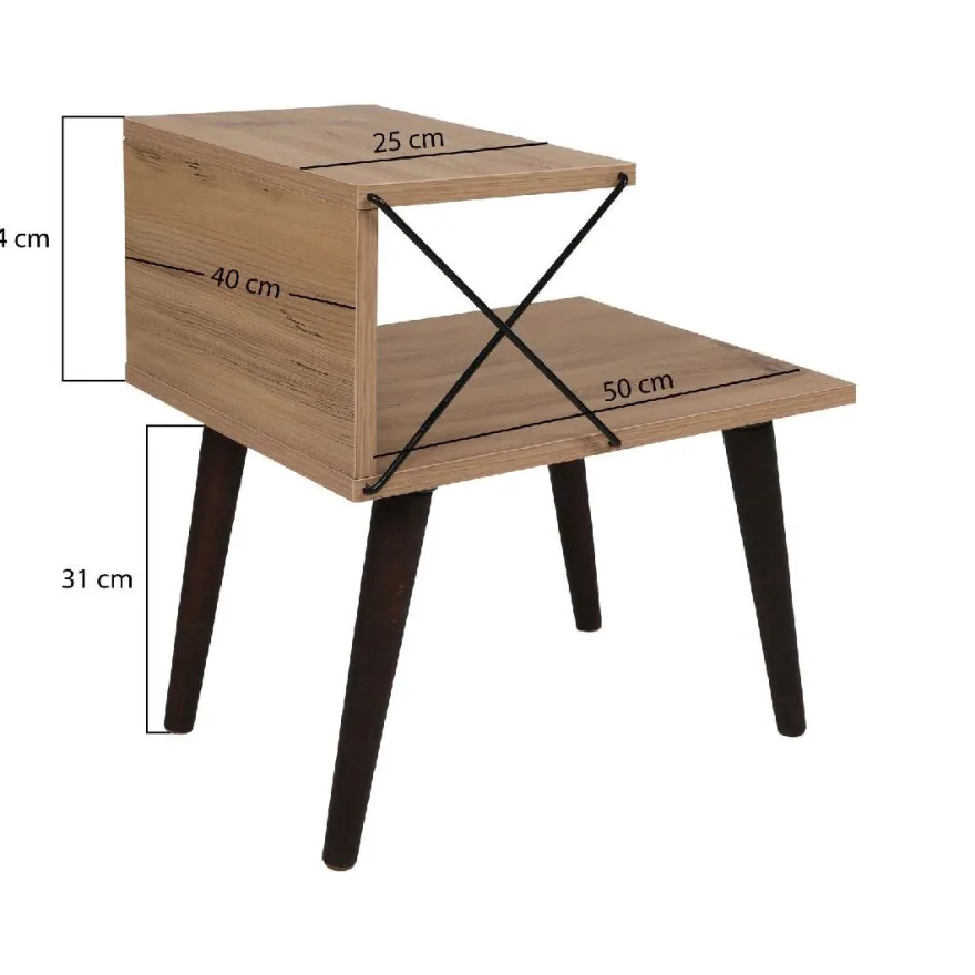 Yöpöytä Linento Furniture Cross mänty