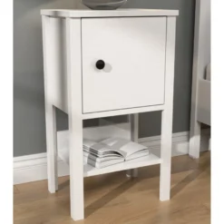 Yöpöytä Linento Furniture FRN-20030, 40x53x71cm, valkoinen
