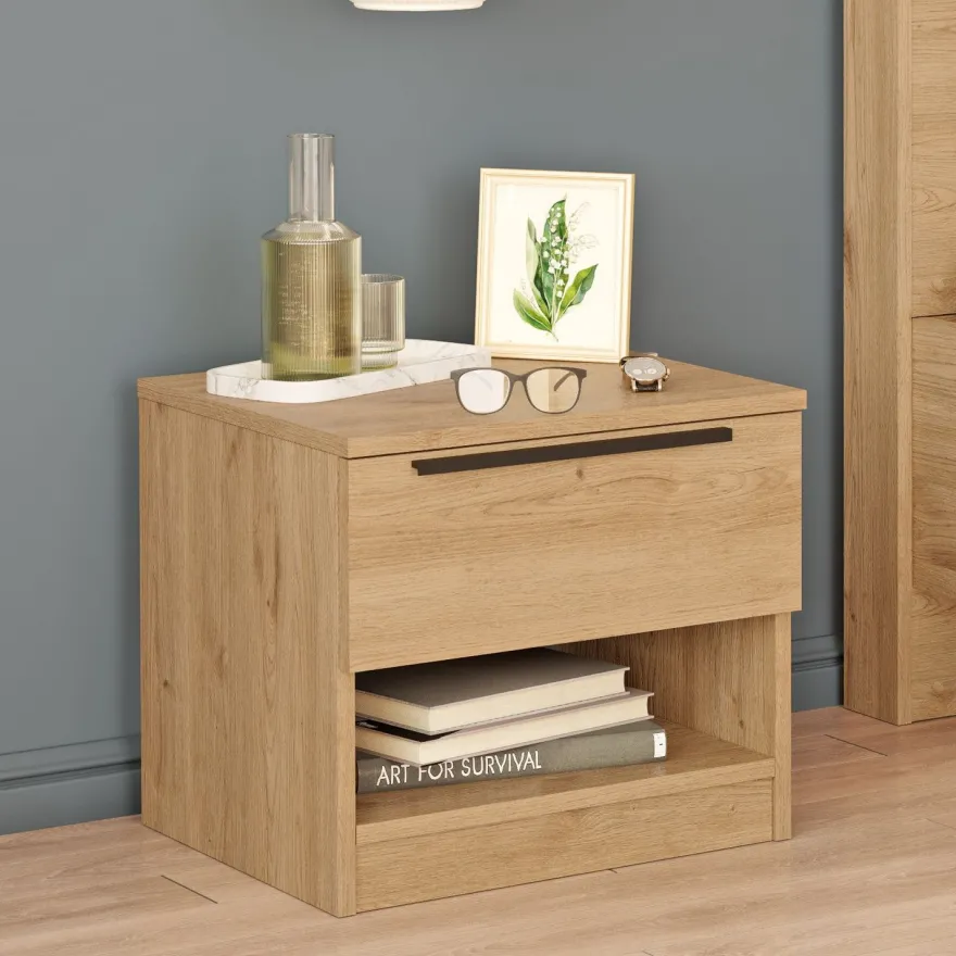 Yöpöytä Linento Furniture Ll3, pähkinäpuu