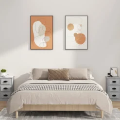Yöpöytä tekninen puu, 39x39x67 cm, eri värejä (29125)