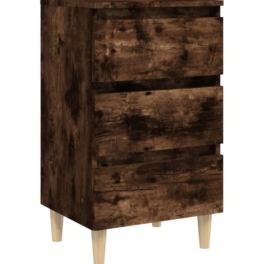 Yöpöytä täyspuujalat, 40x35x69cm, eri pakkauskokoja ja värejä