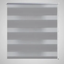 Zebra rullakaihdin 80 x 150 cm harmaa