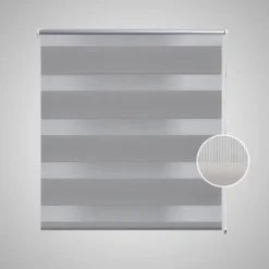 Zebra rullakaihdin 80 x 150 cm harmaa